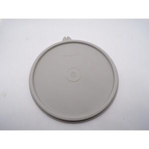 Tupperware Lid Replacement Part Round Gray 227-75 Vintage Item C